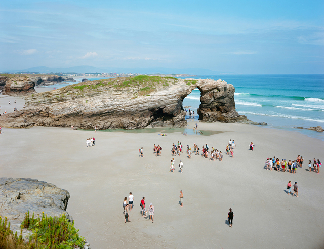 Massimo Vitali, ‘Las Catedrales, Low Tide (#4454)’, 2011, Benrubi Gallery