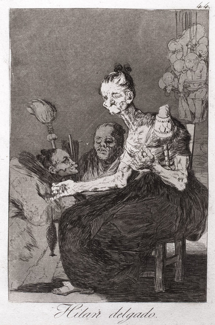 Francisco de Goya, ‘Hilan Delgado (They Spin Finely)’, 1799, R. S. Johnson Fine Art