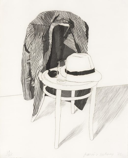 David Hockney, ‘PANAMA HAT (S.A.C. 127; M.C.A.T. 119)’, 1972, Doyle
