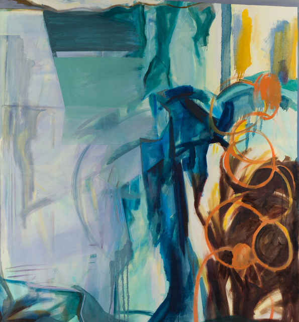 Charlotte Edsell, ‘Self Motion’, 2015, Painting, Oil on canvas, Candida Stevens Gallery
