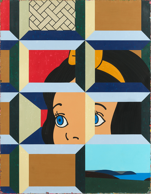 Lai Chiu-Chen, ‘Snow White Wants to Sneak Away to the Beach’, 2018, Painting, Acrylic on canvas, Lin & Lin Gallery