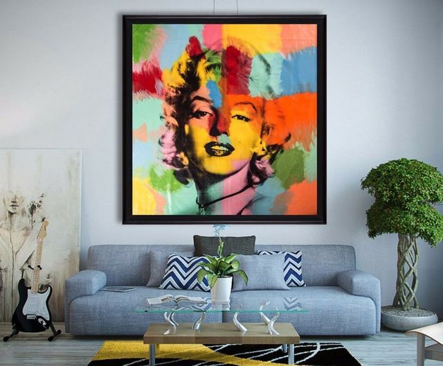 Steve Kaufman, ‘Steve Kaufman Largest 75"x71" Original Painting 1/1 Best Kaufman Piece Online’, 1995, Modern Artifact