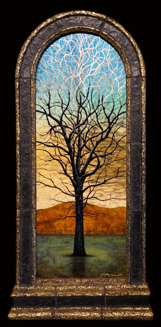 Nathan Bennett, ‘Heaven and Earth’, 2018, Painting, Patinas on bronze, Blue Rain Gallery