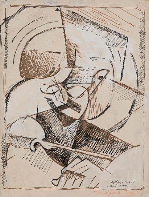 Albert Gleizes, ‘Portrait de Florent Schmitt’, 1915, Rosenberg & Co.