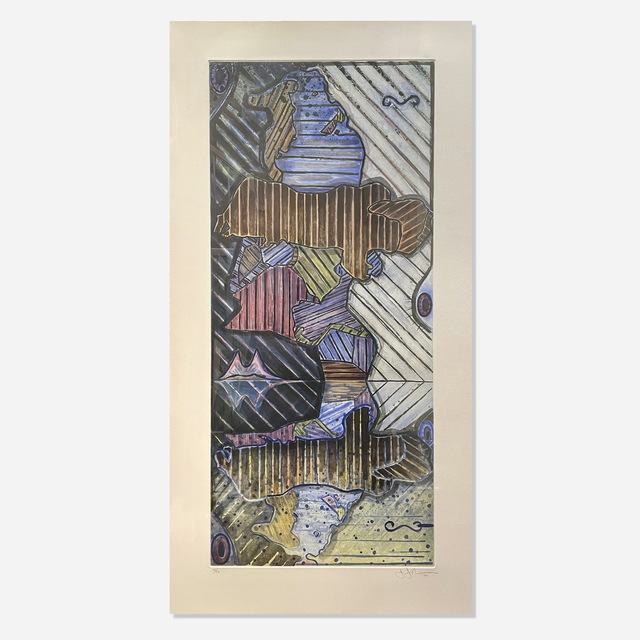 Jasper Johns, ‘Green Angel II’, 1997, Print, Intaglio printed in colors on Hahnemuhle Copperplate paper, Artsy x Rago/Wright