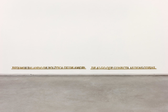 Ivan Grilo, ‘Estamos falando de política ou de amor. De algo que conecta as duas coisas.’, 2019, Sculpture, Bronze, Casa Triângulo