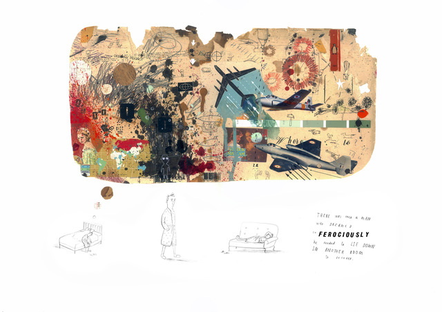 Oliver Jeffers, ‘Ferocious Dream’, 2011, Lazinc