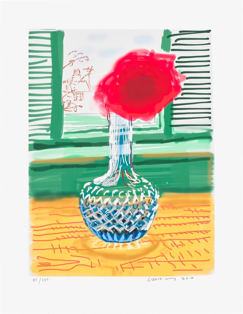 David Hockney - No. 281, 23rd July 2010, from My Window: Art Edition B