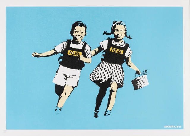 Banksy, ‘Jack and Jill (Police Kids)’, 2005, Forum Auctions
