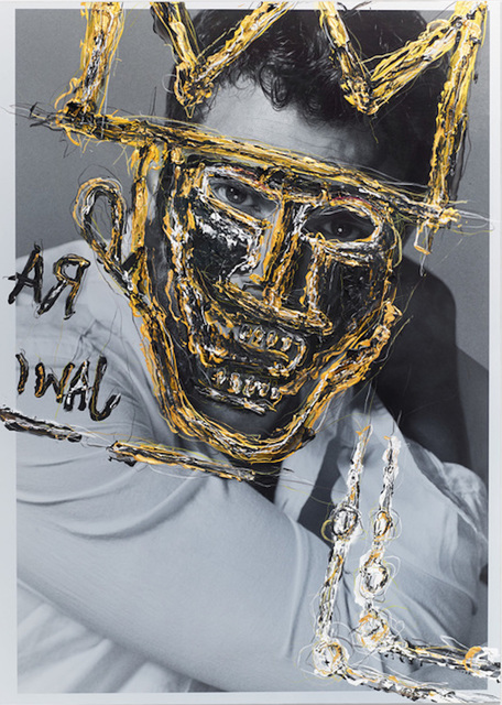 Hunter & Gatti, ‘IWMYAS, Jamie’, 2017, Photography, Wax, acrylic oil pastel on glicée print archival metallic paper., The Art Design Project