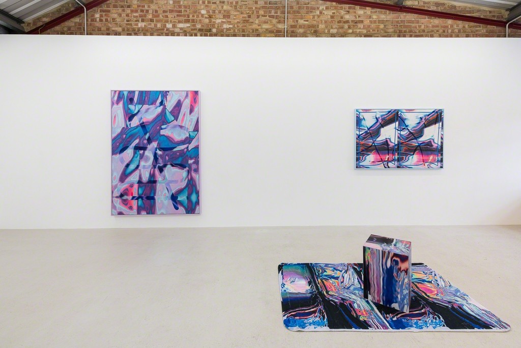 Installation view, Anne Vieux 'mesh' at Annka Kultys Gallery, London, 2017 Photo: Annka Kultys Gallery (Damian Griffiths) Installation view, Anne Vieux 'mesh' at Annka Kultys Gallery, London, 2017 Photo: Annka Kultys Gallery (Damian Griffiths)
