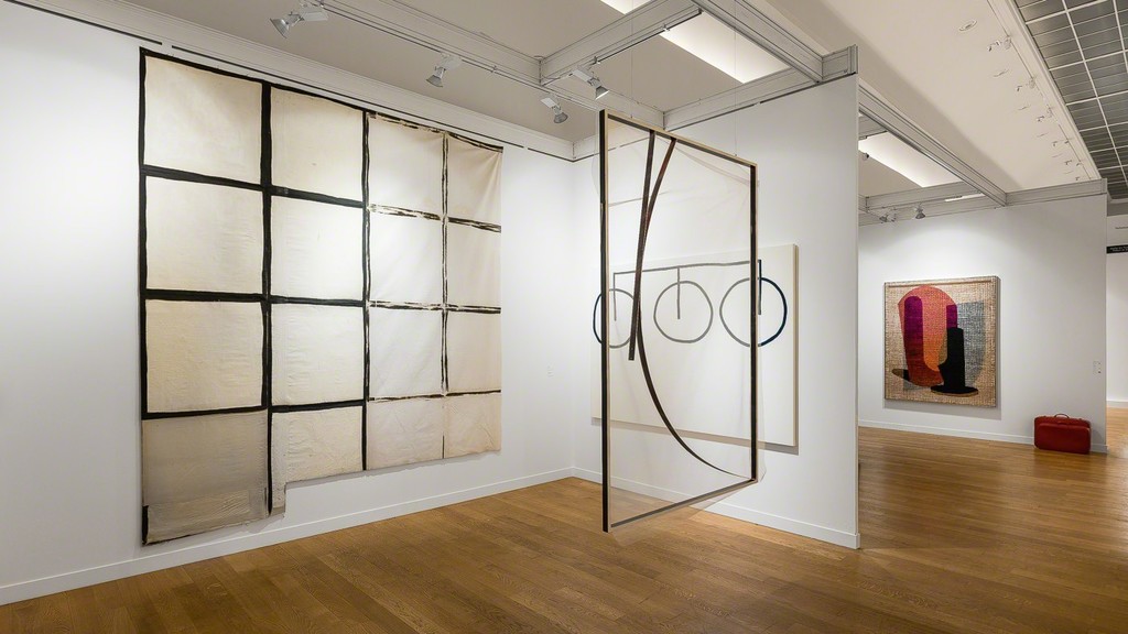Exhibition view "FIAC", Valentin. Paris, 2017.
With (from the left to the right): Patrick Saytour, Antoine Donzeaud, Stephen Felton, David Renggli and Etienne Bossut.
© Photo: Grégory Copitet / Courtesy of the artists and Valentin, Paris. Exhibition view "FIAC", Valentin. Paris, 2017.
With (from the left to the right): Patrick Saytour, Antoine Donzeaud, Stephen Felton, David Renggli and Etienne Bossut.
© Photo: Grégory Copitet / Courtesy of the artists and Valentin, Paris.