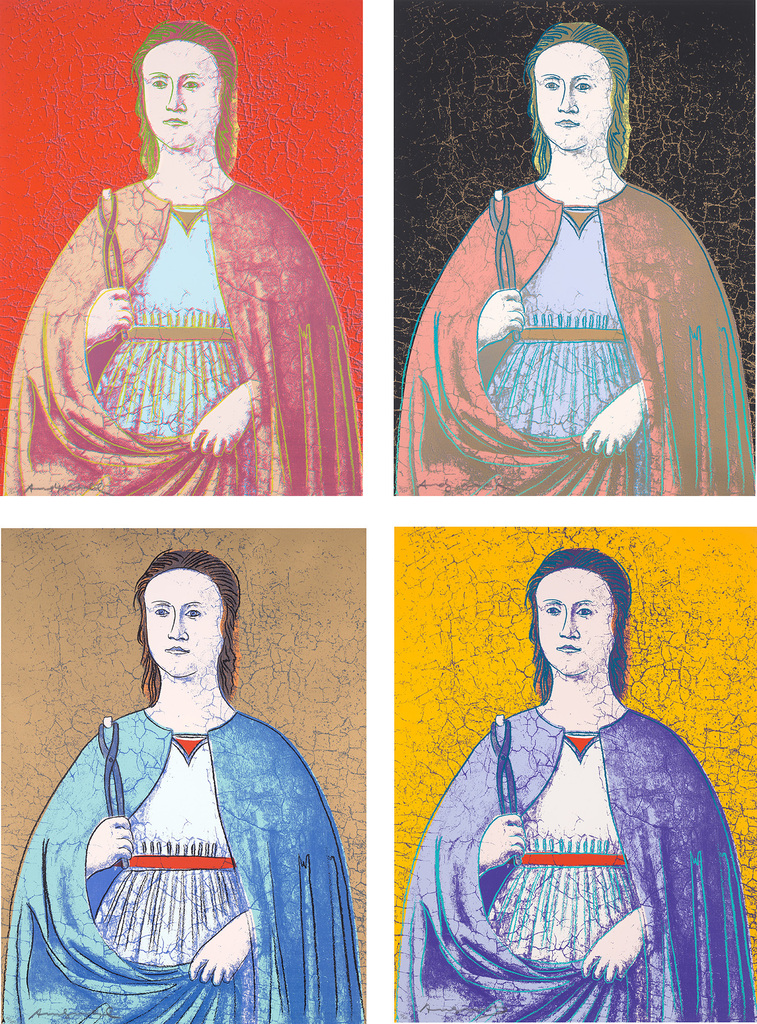 Andy Warhol - Saint Apollonia (F. & S. 330-333)