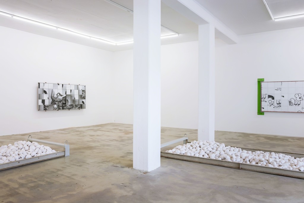 exhibition view 'two thousand profiles', Klemm's, Berlin 2015 exhibition view 'two thousand profiles', Klemm's, Berlin 2015
