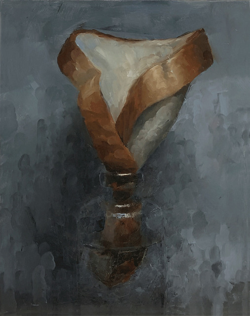 Tom Giesler, ‘Floral 7: bread blossum’, 2020, Painting, Oil on panel, McVarish Gallery