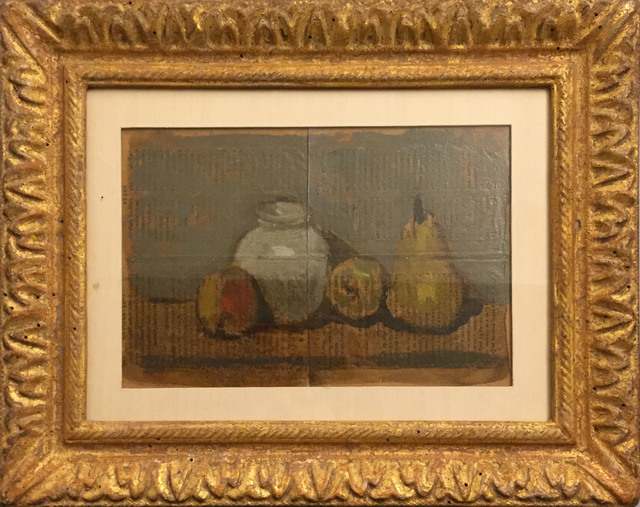 Robert Kulicke, ‘A Pear, Two Apples, and a Jar’, ca. 1960, James Barron Art