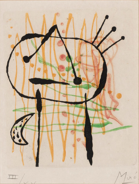 Joan Miró, ‘La Bague D'Aurore (Dupin 134)’, 1957, Doyle