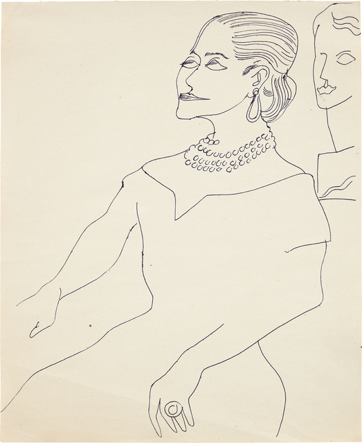 Andy Warhol, ‘Helena Rubinstein’, ca. 1957, Phillips