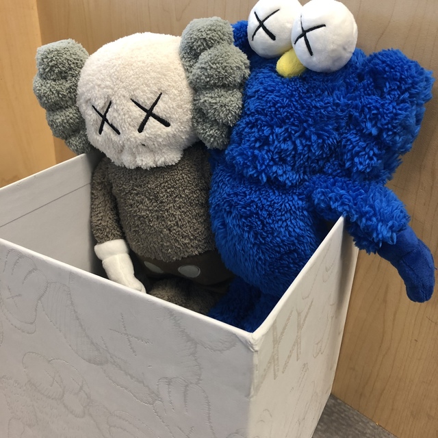 kaws plush set