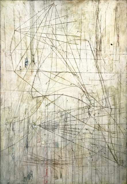 Mark Perlman, ‘Slide’, 2019, Painting, Encaustic on Panel, Nancy Toomey Fine Art