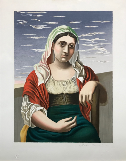 Pablo Picasso, ‘ITALIENNE D'APRES UNE PHOTOGRAPHIE’, 1979-1982, Gallery Art