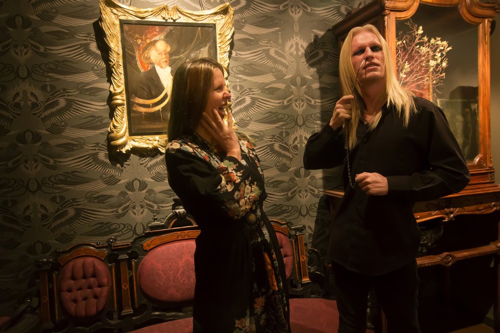 ail Potocki's FREAKS: Artist Gail Potocki and The Venice Beach Freakshow and AMC's "Freakshow" star Morgue. ail Potocki's FREAKS: Artist Gail Potocki and The Venice Beach Freakshow and AMC's "Freakshow" star Morgue.
