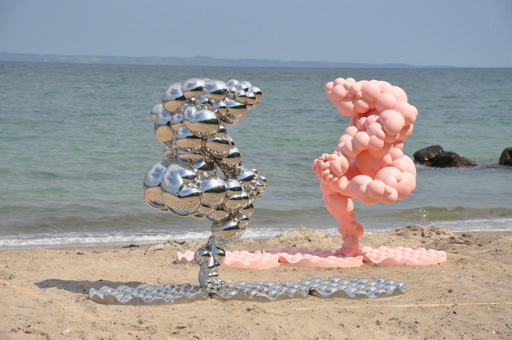 Title: Pedicure
Artist: Yeo Chee Kiong
Year: 2013
Medium: Stainless Steel and Resin
Measurement: 160cm x 250cm x 180cm
Series 02-1, ‘The Dream Lady Series’
“The Dream Lady” is a female figure formed by the myriad and fleeting bubbles. Under the reflection of the sleek stainless steel, what we see is fantasized sophistication while underneath the pink fresh lies real obesity.
Title: Pedicure
Artist: Yeo Chee Kiong
Year: 2013
Medium: Stainless Steel and Resin
Measurement: 160cm x 250cm x 180cm
Series 02-1, ‘The Dream Lady Series’
“The Dream Lady” is a female figure formed by the myriad and fleeting bubbles. Under the reflection of the sleek stainless steel, what we see is fantasized sophistication while underneath the pink fresh lies real obesity.
