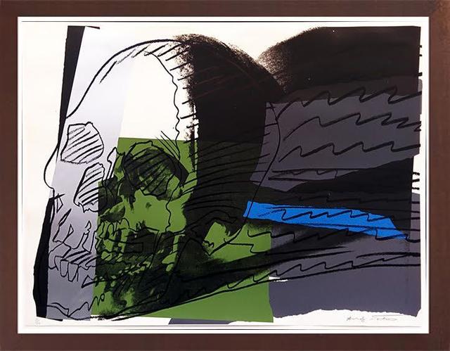 Andy Warhol, ‘Skulls FS II.160’, Print, Screenprint on Strathmore Bristol Paper, Robin Rile Fine Art