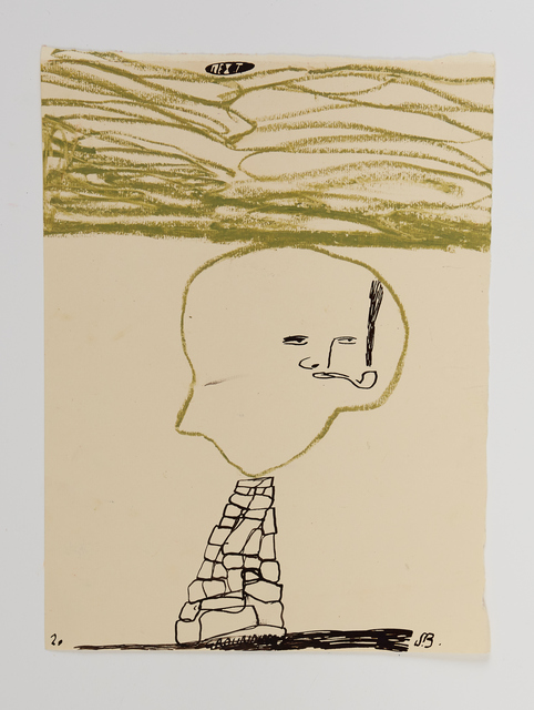 Samuel Bassett, ‘Post Mining Landscape’, 2020, Drawing, Collage or other Work on Paper, Work on paper, Vigo Gallery