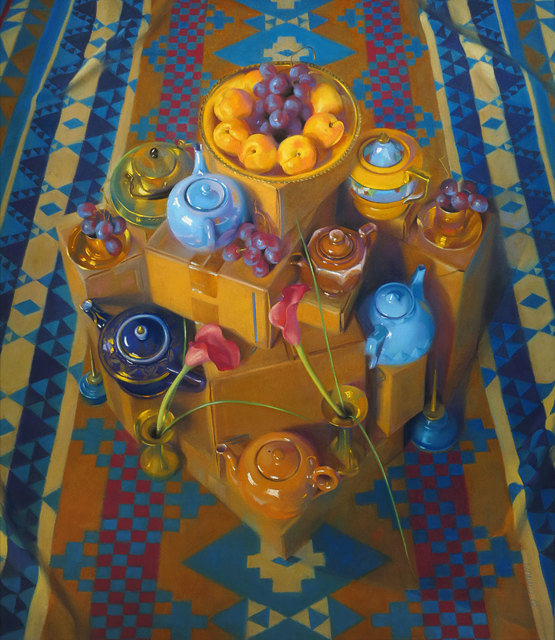 Janet Monafo, ‘Red Globes and Apricots’, 2002, Vose Galleries