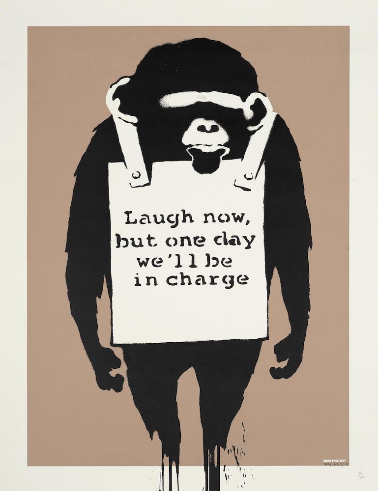 Banksy - Laugh Now