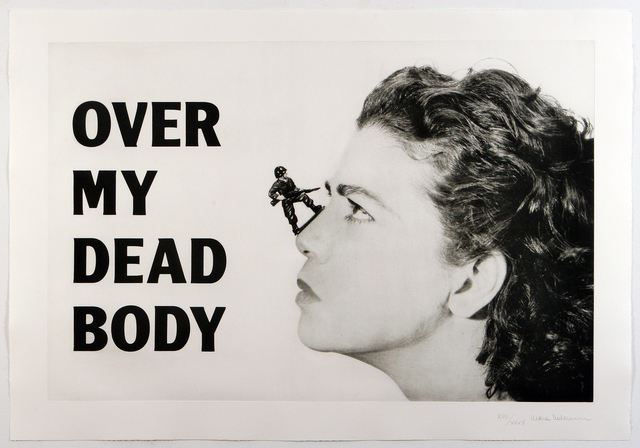 Mona Hatoum, ‘Over My Dead Body’, 2005, Print, Heliogravure, Alexander and Bonin