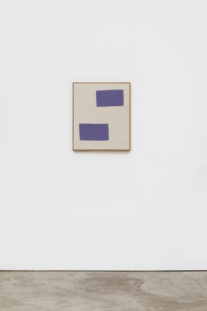 Ethan Cook, ‘Untiteld’, 2016, Textile Arts, Hand woven cotton canvas and canvas in artist’s frame, NINO MIER GALLERY