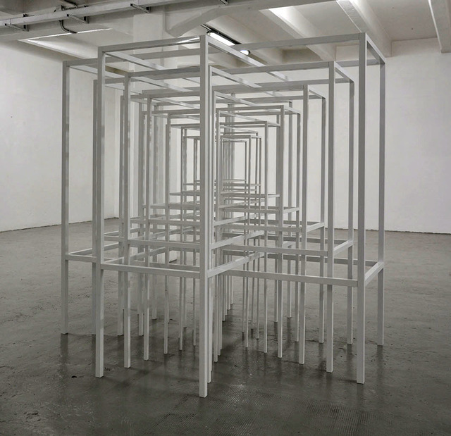 Paolo Cavinato, ‘Protection #2 (12 tables)’, 2015, Sculpture, Varnished aluminum, The Flat - Massimo Carasi