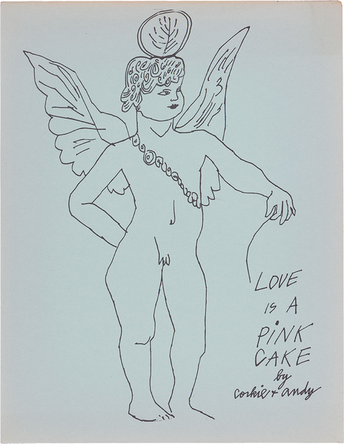 Andy Warhol, ‘Love Is A Pink Cake (Feldman/Schellman Iv.27-50)’, 1953, Doyle