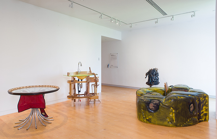Jessi Reaves: Kitchen Arrangement (installation view), May 20, 2018 to January 13, 2019. The Aldrich Contemporary Art Museum, Ridgefield, CT. Photo: Jason Mandella. Jessi Reaves: Kitchen Arrangement (installation view), May 20, 2018 to January 13, 2019. The Aldrich Contemporary Art Museum, Ridgefield, CT. Photo: Jason Mandella.