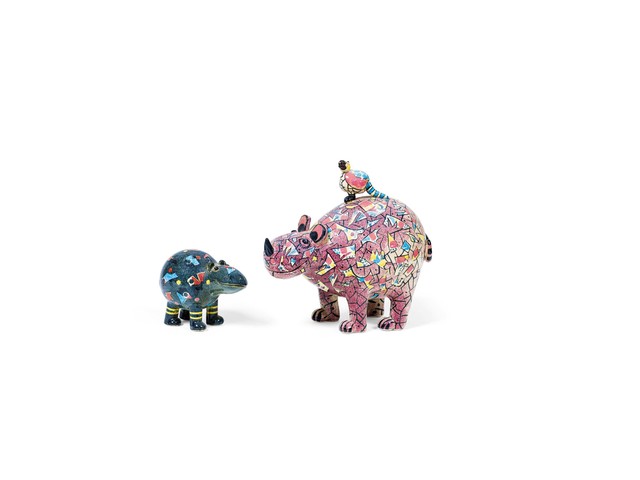 Rosemarie Benedikt, ‘Hippo and Rhino’, 1978/1988, Galerie Kovacek & Zetter