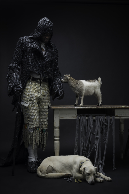 Maurice Mbikayi, ‘The Guardian 1’, 2017, Photography, C-Print, Officine dell'Immagine