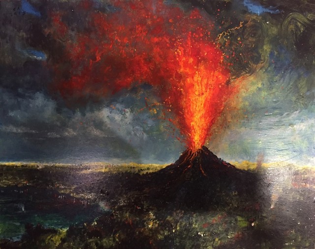 Chester Arnold, ‘Eruption in Paradise’, 2017, Catharine Clark Gallery