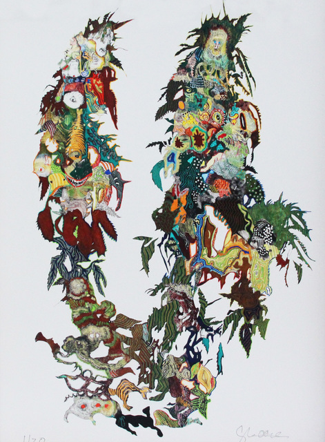 George Mead Moore, ‘De la Serie Cannabis CARPETA HILO CONDUCTOR/ GEMELOS’, 2016, Galería Quetzalli