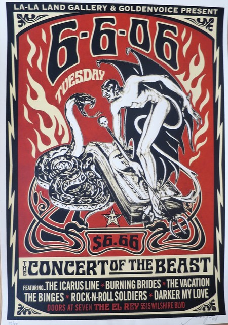 Shepard Fairey (OBEY), ‘Concert of the Beast’, 2018, AYNAC Gallery