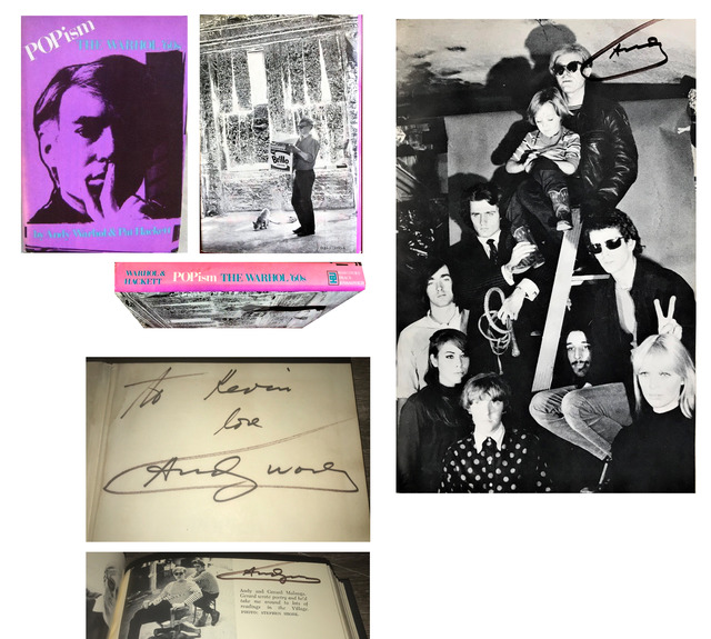 Andy Warhol, ‘"POPISM-The Warhol '60s", SIGNED 3-TIMES !!!!, 1980, First Edition, Hardcover, The Factory with Velvet Underground’, 1980, VINCE fine arts/ephemera