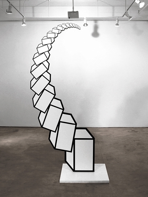 Aakash Nihalani, ‘Upright’, 2012, Acrylic on wood, Aicon Gallery