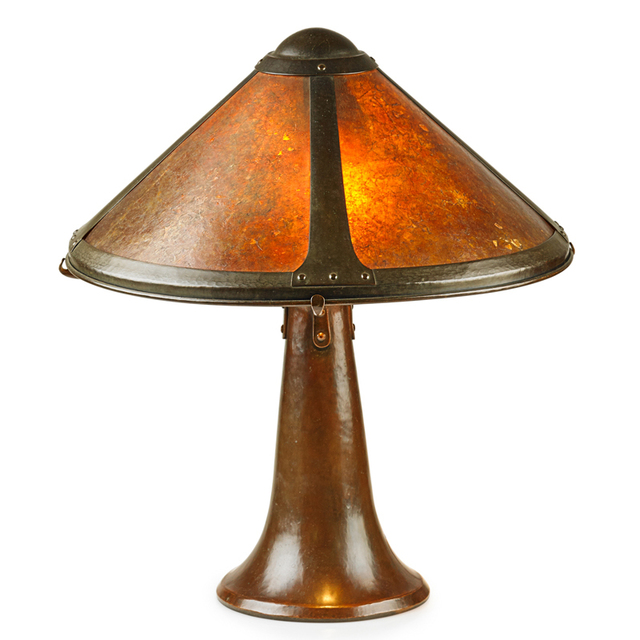Dirk Van Erp, ‘Table Lamp With Tapering Base, San Francisco, CA’, ca. 1915, Rago/Wright