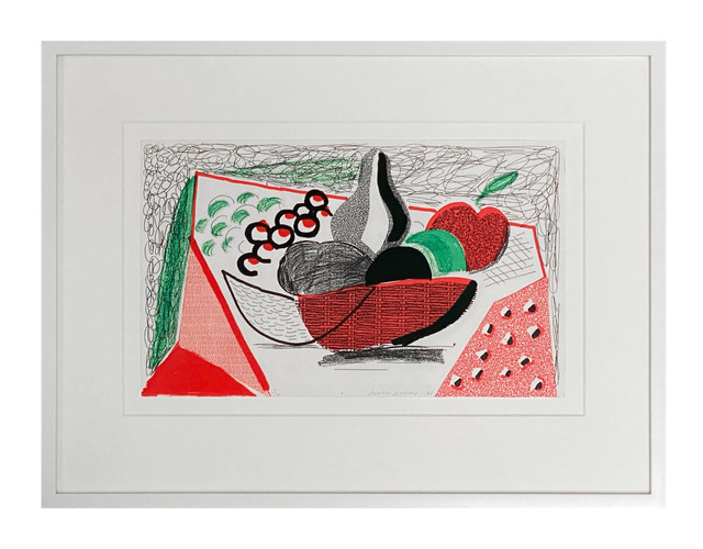 David Hockney, ‘Apples Pears & Grapes’, 1986, ARCHEUS/POST-MODERN