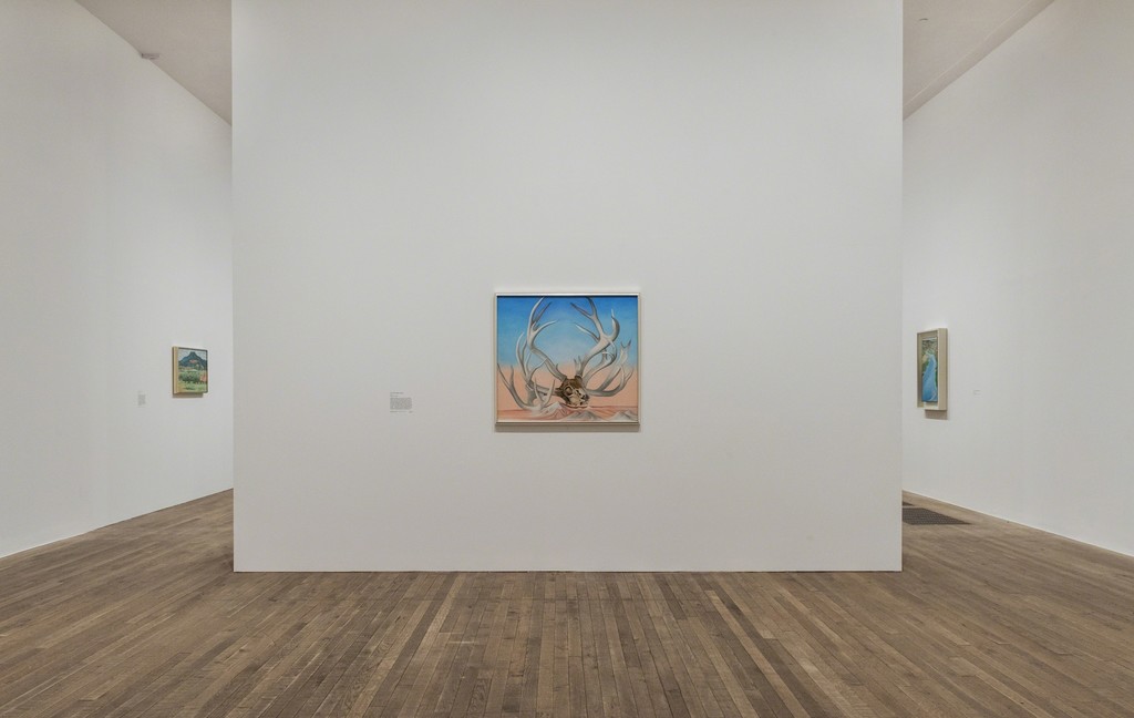 Installation shots from the Georgia O’Keeffe exhibition at Tate Modern. Georgia O’Keeffe, From the Faraway, Nearby 1937, Photograph courtesy Tate Photography Installation shots from the Georgia O’Keeffe exhibition at Tate Modern. Georgia O’Keeffe, From the Faraway, Nearby 1937, Photograph courtesy Tate Photography