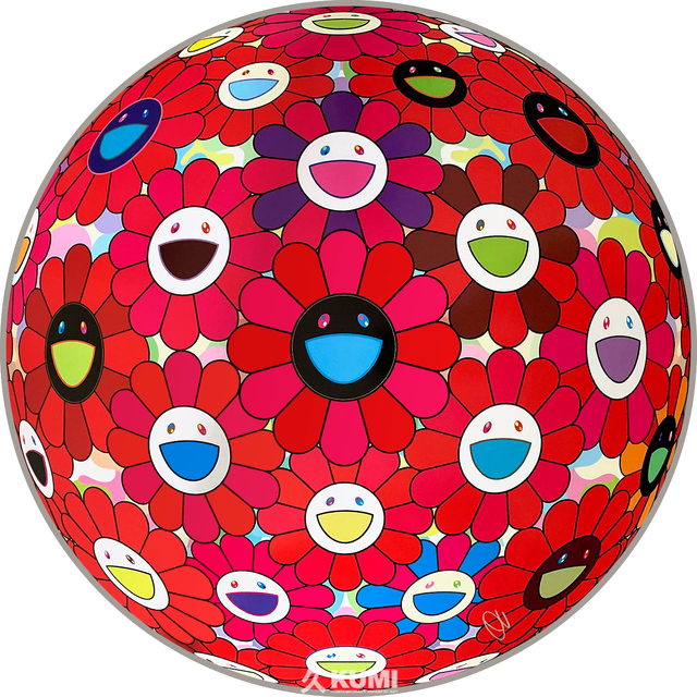 Takashi Murakami, ‘Burning Blood’, 2018, Print, Offset Lithograph, Kumi Contemporary / Verso Contemporary