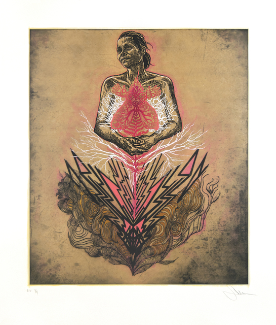 Swoon, ‘Sonia’, 2016, Tandem Press