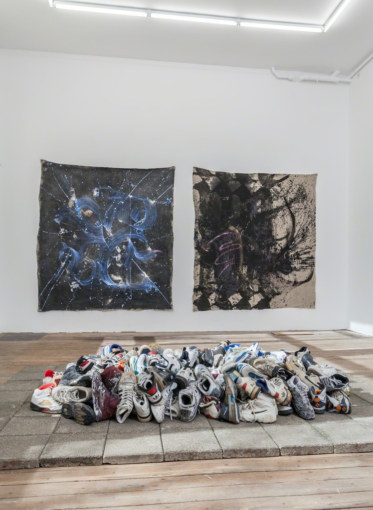 Installation view of Abstract Vandalism with work by Niels Shoe Meulman. Photo Peter Tijhuis. Installation view of Abstract Vandalism with work by Niels Shoe Meulman. Photo Peter Tijhuis.