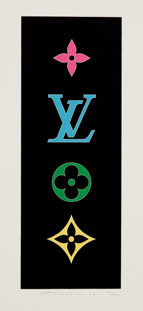 Takashi Murakami, ‘SUPERFLAT Colorful Monogram (green)’, 2003, Phillips